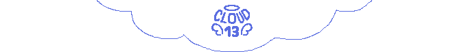 Cloud 13 Logo. 